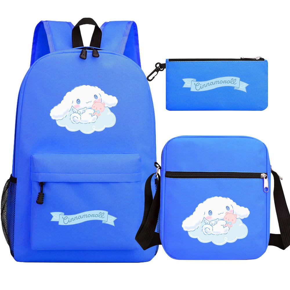 Mayoulove Cinnamoroll Backpack Lightweight Design with Cute Characters for School and Travel-Mayoulove