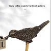 Handmade Pure Copper Bird Kerosene Lighter Desktop Retro Semi-Creative Automatic One Touch Press Lighter Personalized Collection Multifunctional Lighter Unique Birthday Gifts