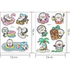 DIY Diamond Painting Mosaic Sticker Art Crafts Penguin Set