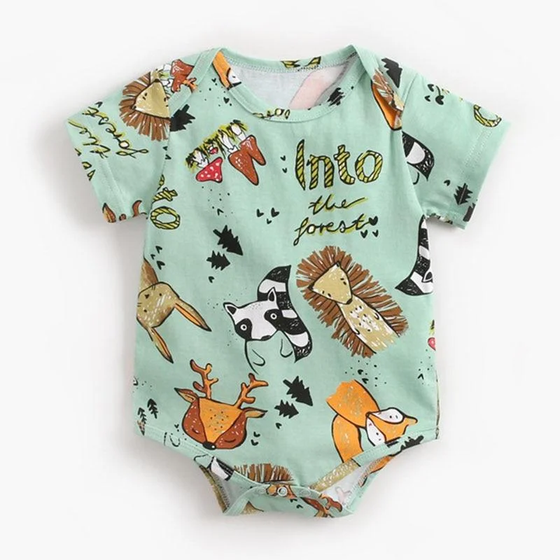 New 2021 Summer Cute Baby Girl Sleeveless Rompers Kids Girl Floral Rompers Baby Girl Newborn Rompers Clothes