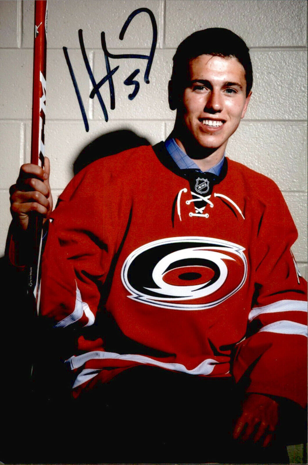 Haydn Fleury SIGNED autographed 4x6 Photo Poster painting CAROLINA HURRICANES / SEATTLE KRAKEN 4