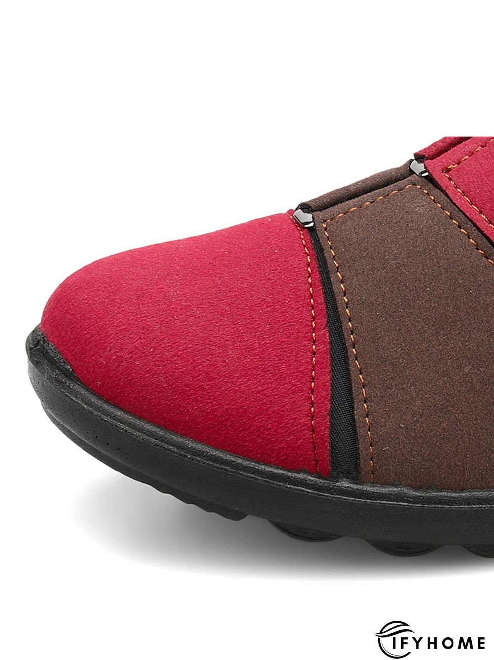 Breathable Color Contrast Stitching Walking Shoes | IFYHOME