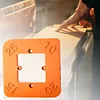 Woodworking Router Corner Radius Templates Jig R10-R25/R30-R50 Woodworking Tool