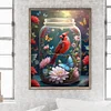 Diamond Painting -DIY Round Drill Bird in Bottle