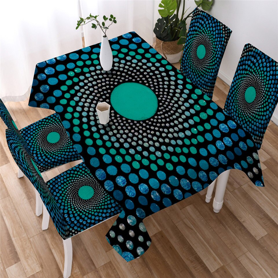 

Water - Tablecloth Without Chair Cover, 140*180cm, 501 Original