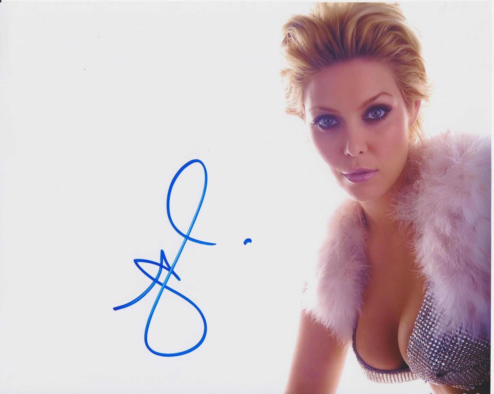 Alaina Huffman Signed Photo Poster painting - Stargate / Smallville / Supernatural BABE - SEXY!