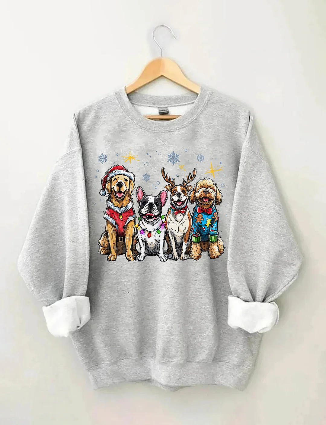 Christmas Dogs Sweatshirt