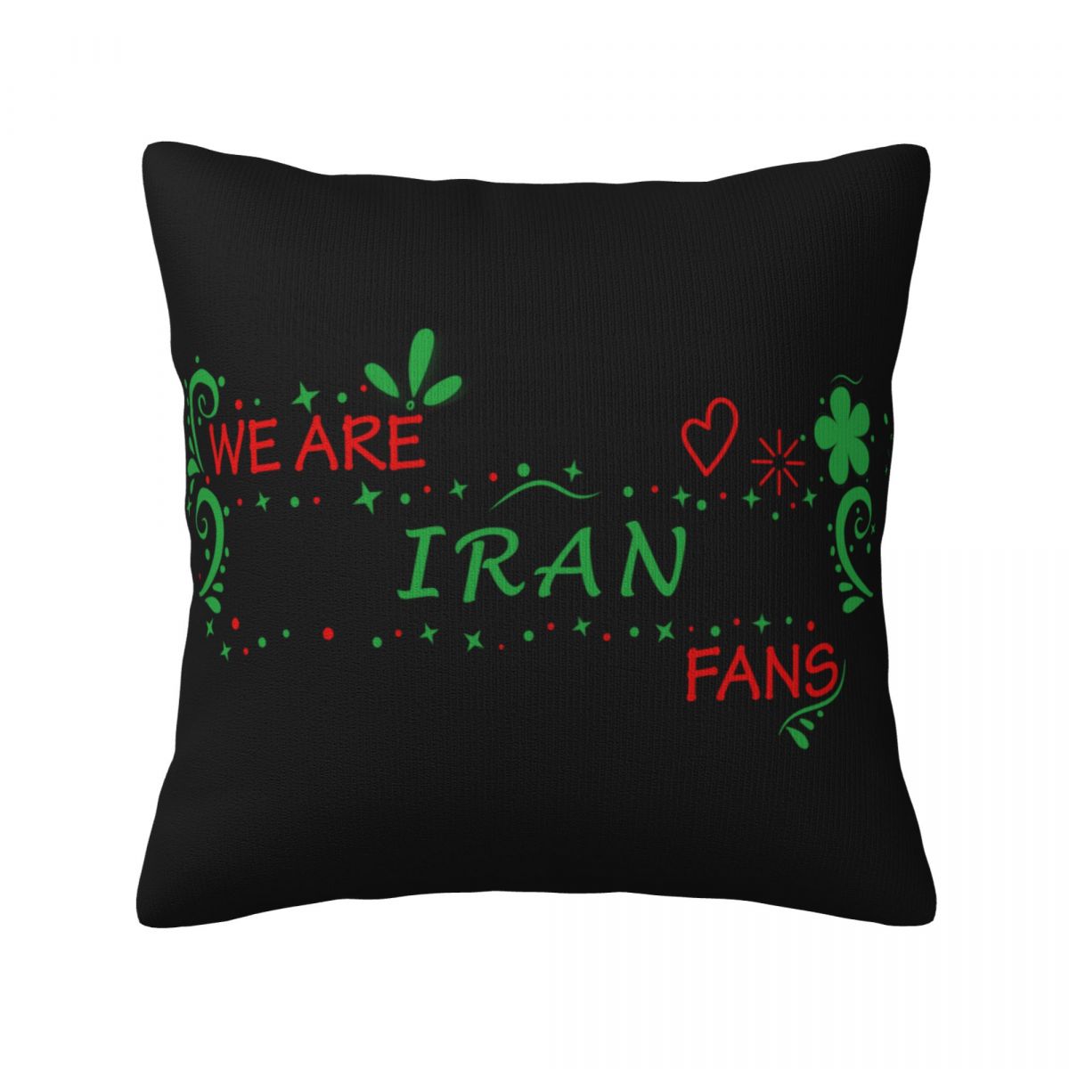 We Are Iran Fans Decorative Throw Pillow