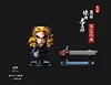 Rengoku Kyoujurou with LED - Demon Slayer: Kimetsu no Yaiba Resin Statue - NIREN Studios