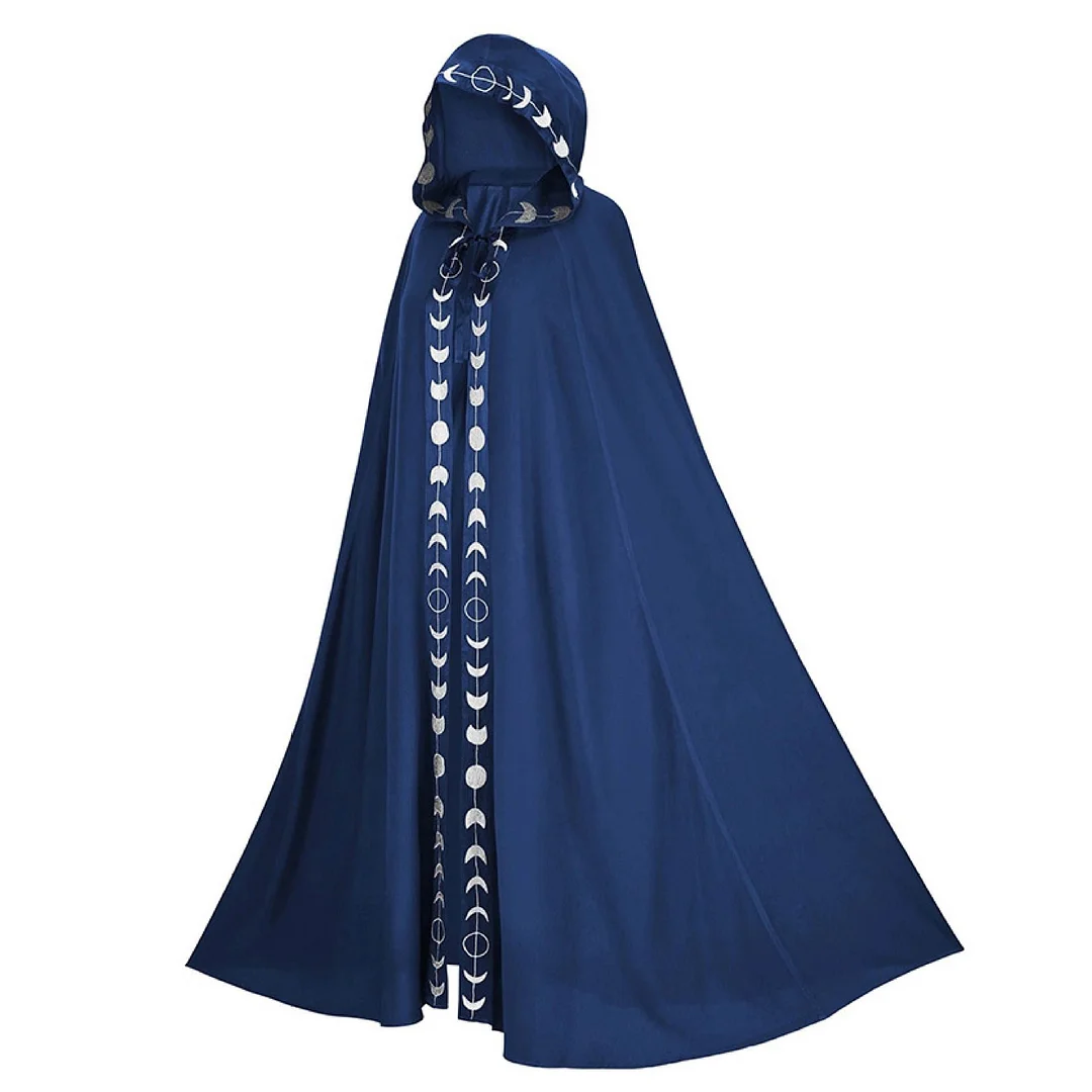 Grim Reaper Hooded Cloak Halloween Cosplay Costume
