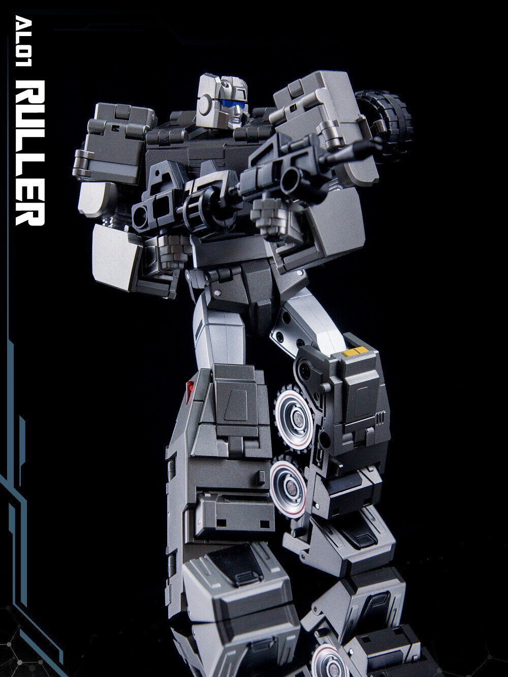 Mod fans AL01S RULLER silvery Optimus Prime For Transformers toys model action figure