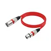 6/10Pcs 3-Pin Balanced Shielded XLR Cable XLR Male To Female Microphone AUX Cord