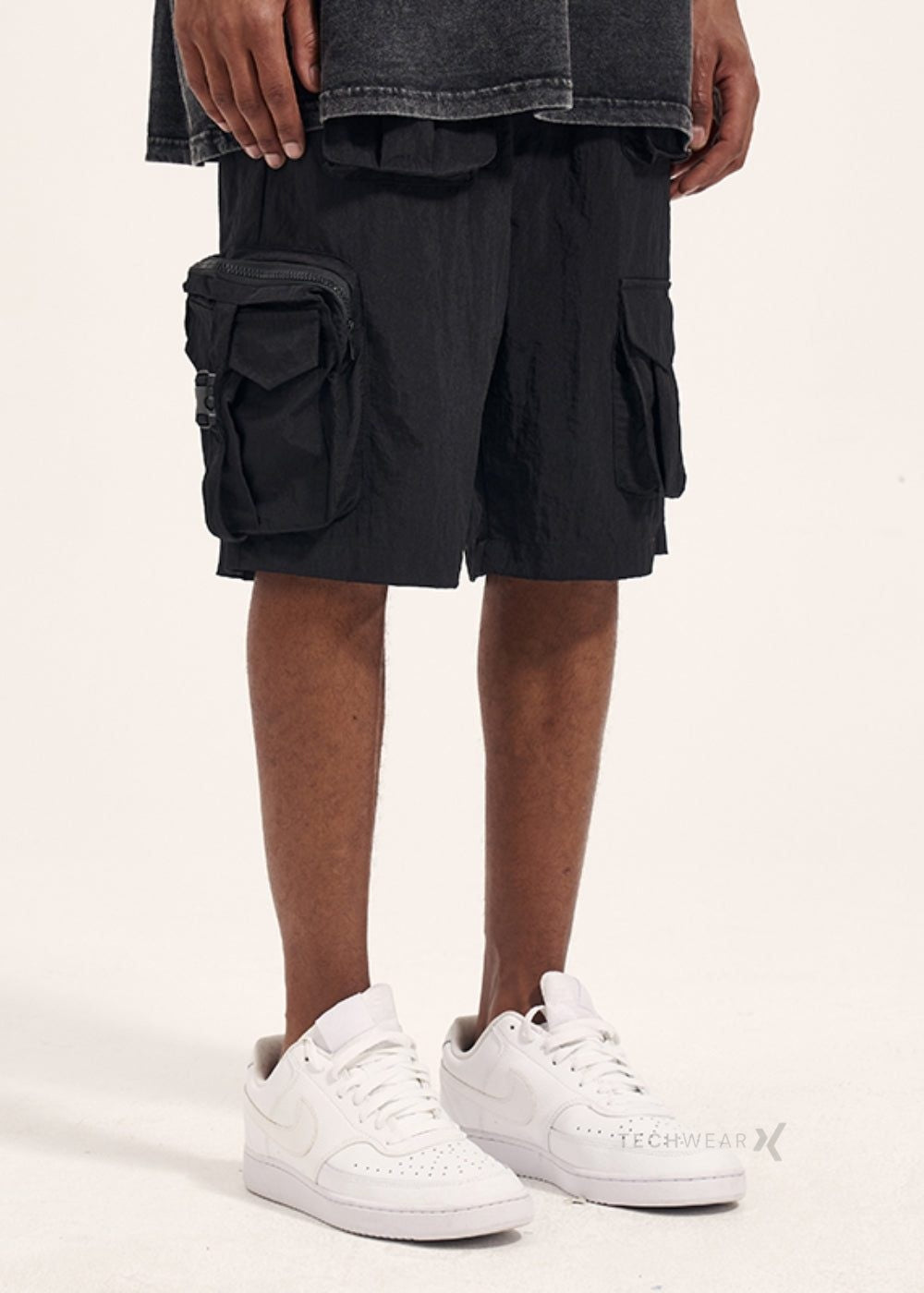 Zip Techwear Shorts Techwear - X techwear-x
