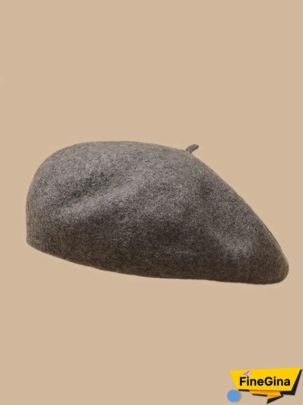 Simple Keep Warm Solid Color Beret Hats&Caps