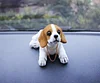 Car Decoration Nod Dog Ornament High Simulation Creative Dog Dashboard Crafts Dog Lover Gift Car Vehicle Desktop Office Decoration (Beagle)