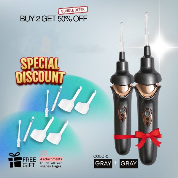 🔥Oferta especial🔥 Aspirador de cerumen: limpieza segura e indolora de los oídos para toda la familia.