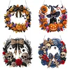 Diamond Painting Acrylic Halloween Pumpkin Wreath Hanging Pendant Kit for Decoration