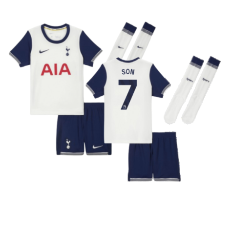 Tottenham Hotspur Son Heung-min 7 Heimtrikot Kinder 2024-2025