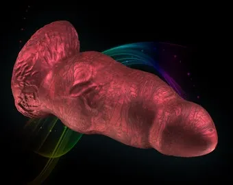 pornhint Pornhint Erasexa - Fantasy Dildo - Knotted Dildo -Werewolf Ray size medium-Silicone Dildo-Custom Adult Sex toys - Large Dildo - Big Butt Plug-Mature