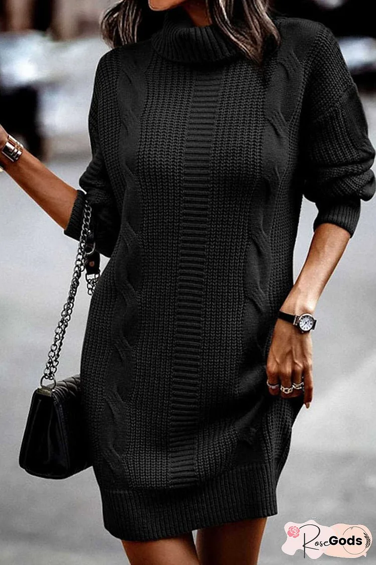 Effortless and Chic winter Dress
