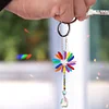 (US Local)5Pcs Acrylic Double Sided Sunflower Full Drill Suncatcher Diamond Painting Kit
