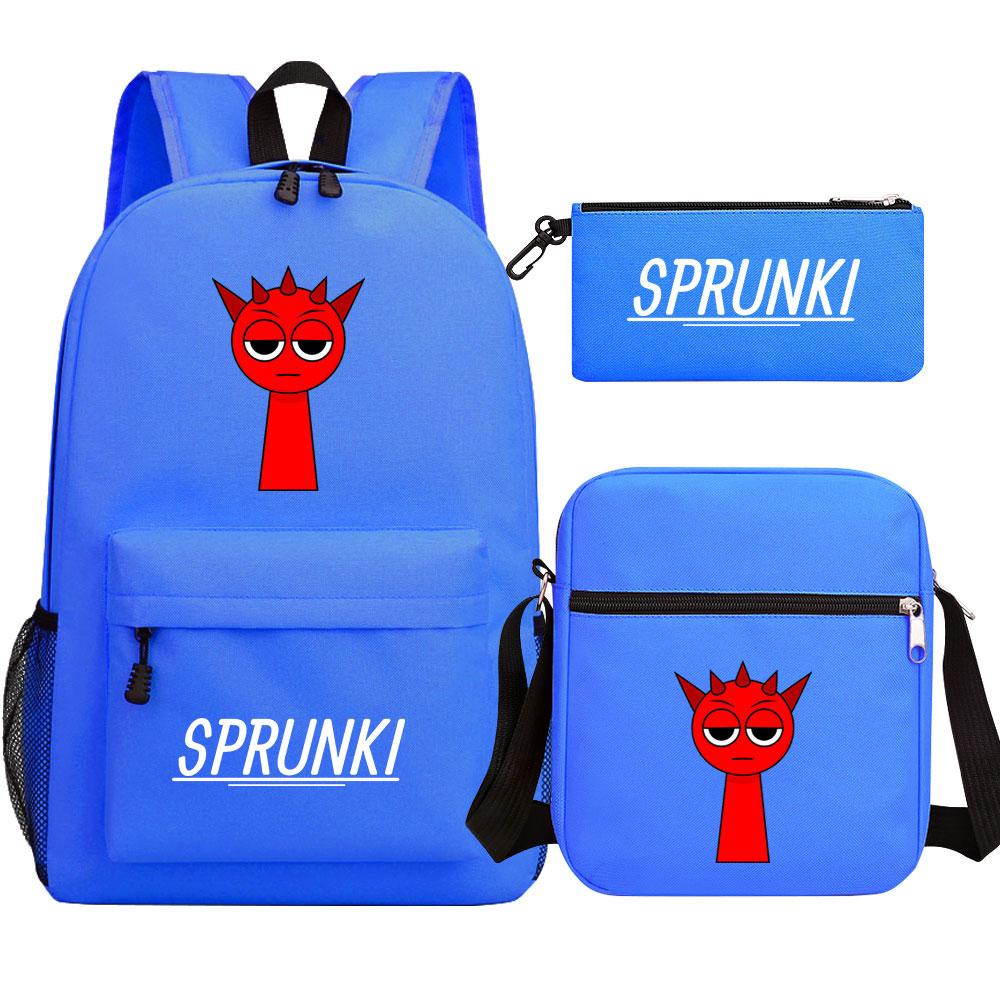 Mayoulove Sprunki Backpack Lightweight Design Durable for School and Outdoor Adventures-Mayoulove