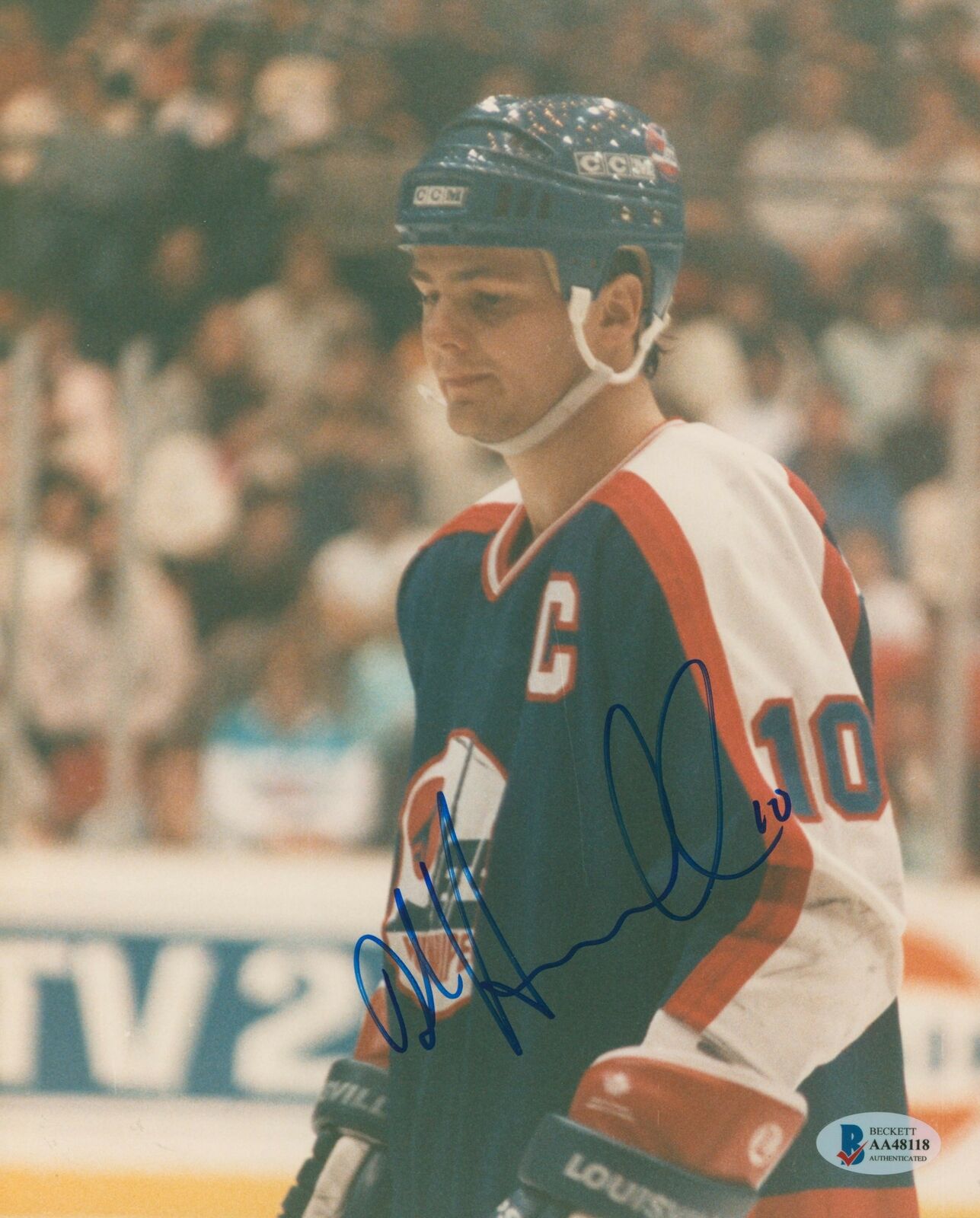 Jets Dale Hawerchuk Authentic Signed 8x10 Photo Poster painting Autographed BAS #AA48118