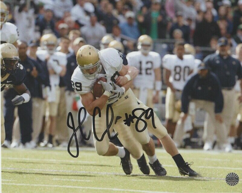 John Carlson Notre Dame Fighting Irish Autographed Signed 8x10 Photo Poster painting CFS