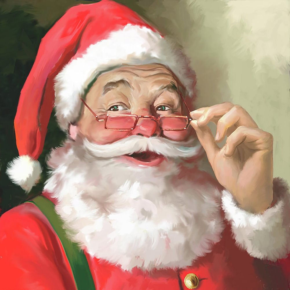 Christmas - Full Round - Diamond Painting(30*30cm)