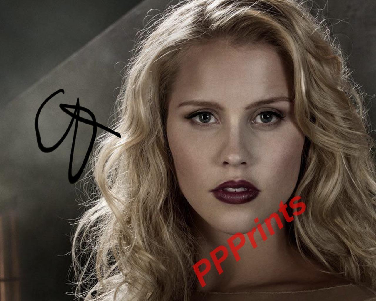 CLAIRE HOLT Vampire Diaries The Orginals SIGNED 10X8 REPRO Photo Poster painting PRINT