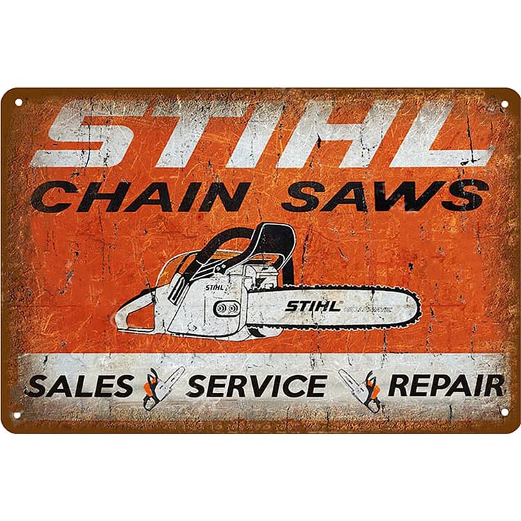 Stihl Chain Saws - Vintage Tin Signs/Wooden Signs - 8*12Inch/12*16Inch