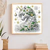Flower Unicorn - Crystal Rhinestone Diamond Painting
