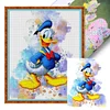 Watercolor Disney Donald Duck - 11CT Stamped Cross Stitch 40*50cm/15.75*19.69in