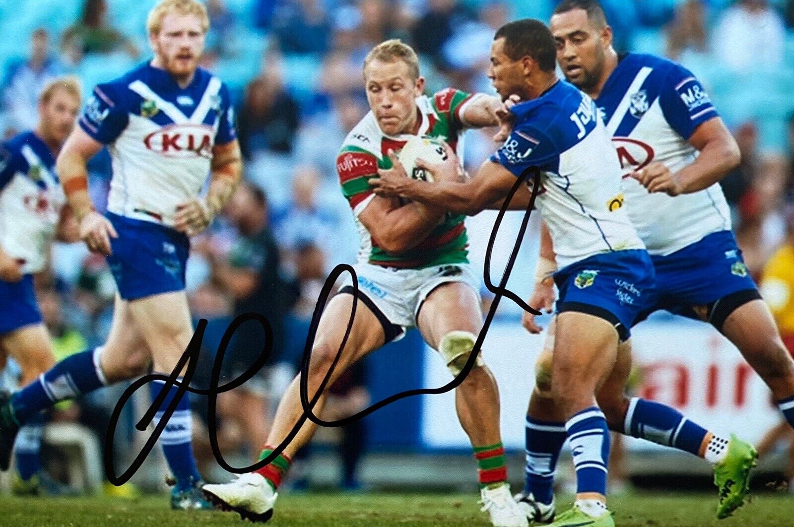 Jason Clark Genuine Hand Signed 6X4 Photo Poster painting - South Sydney Rabbitohs 2