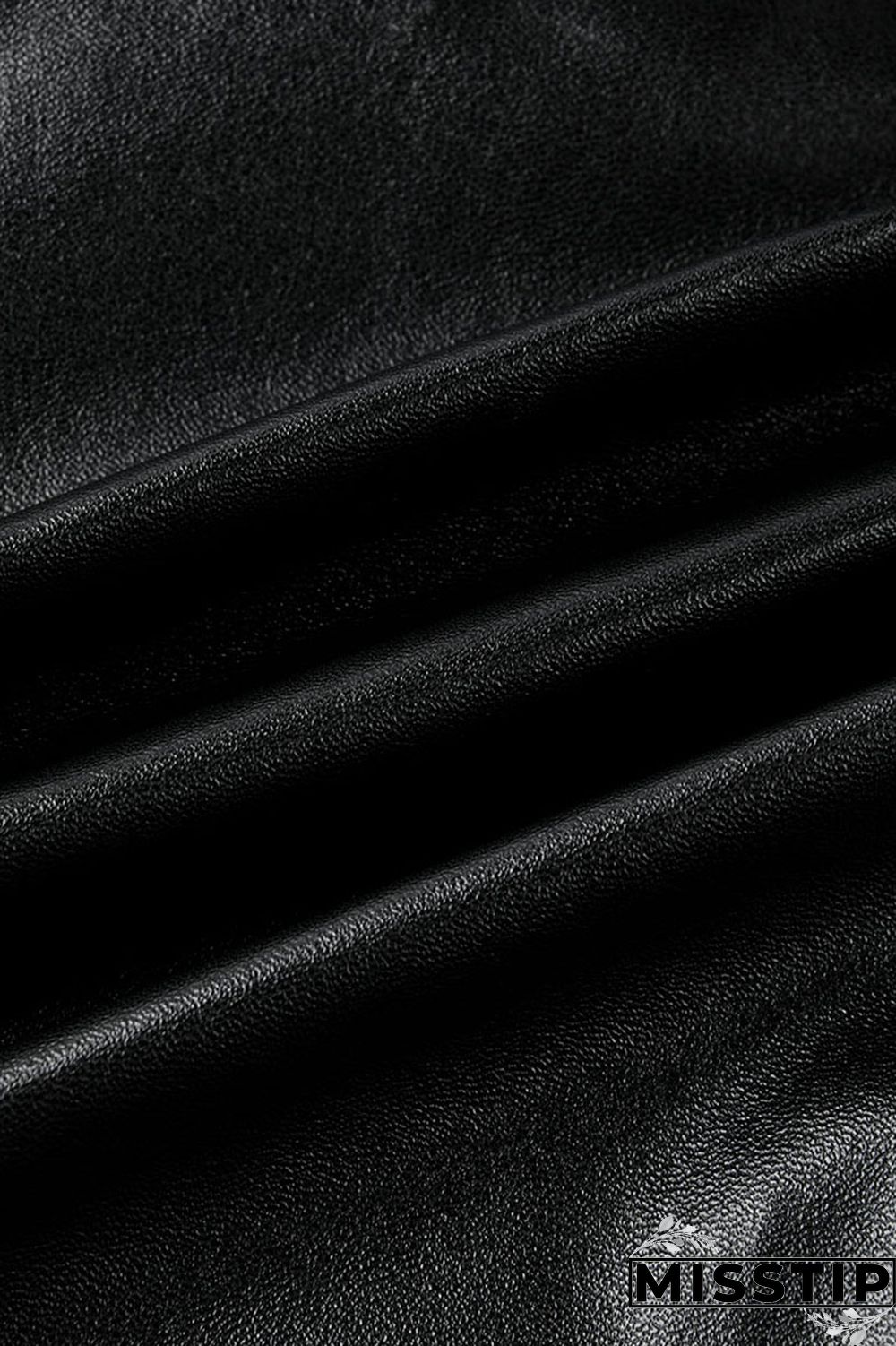 Wine Red PU OL Patchwork Solid tassel Zippered Stitching Zipper Tassel Plus Size