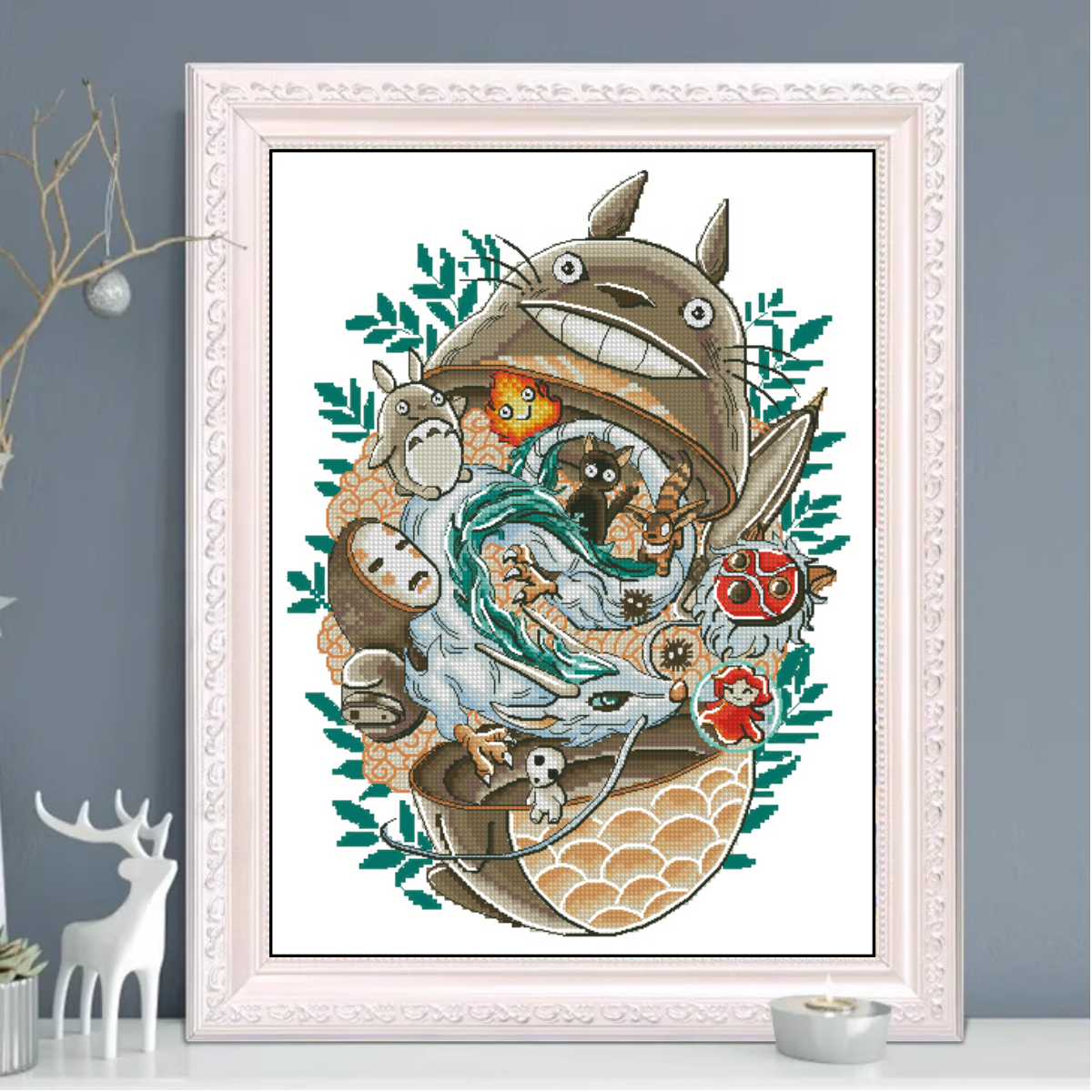 [ZZ2568-Chinchilla Series 11 Easter] Painting Fairy Cross Stitch
