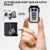 Mini lampe de poche Type-C chargeant avec deux lumières
