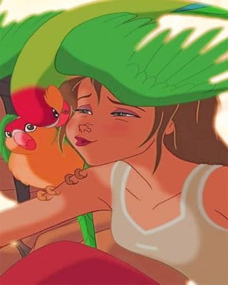 

Jane Porter Tarzan – Paint By Numbers - 40*50CM, 501 Original