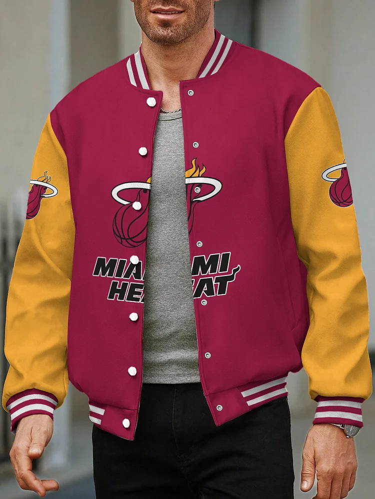 Miami Heat Limited Edition Full-Snap Casual Jacket