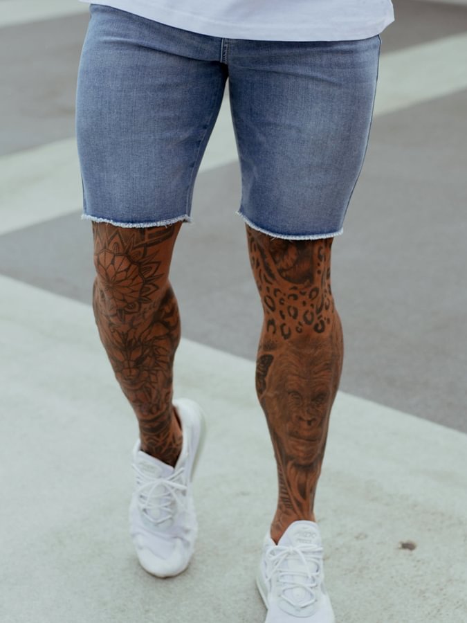 Men's Casual Denim Shorts