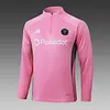 2025/2026 Inter Miami Half-Pull Training Suit Pink Football Shirt 1:1 Thai Quality
