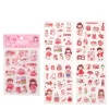 20 BAGS Lovely Cartoon Boy Girl Stickers for Kids Children Scratchbook Diary DIY Decoration