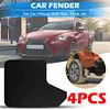 4pcs Car SUV Pickup Van Mud Flaps Mudguards Front Rear Fender Splash Guards
