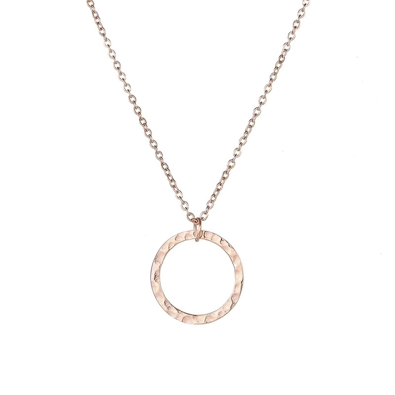 Fashion Geometric Stainless Steel 14K Gold Plated Plating Necklace