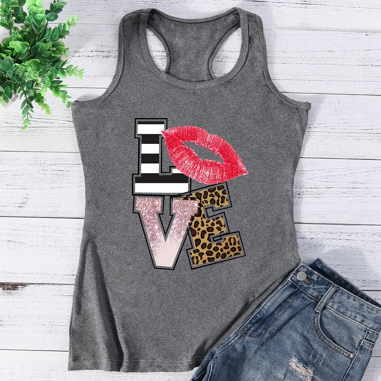Love will You Be Mine This Valentines Day Vest Top-Annaletters