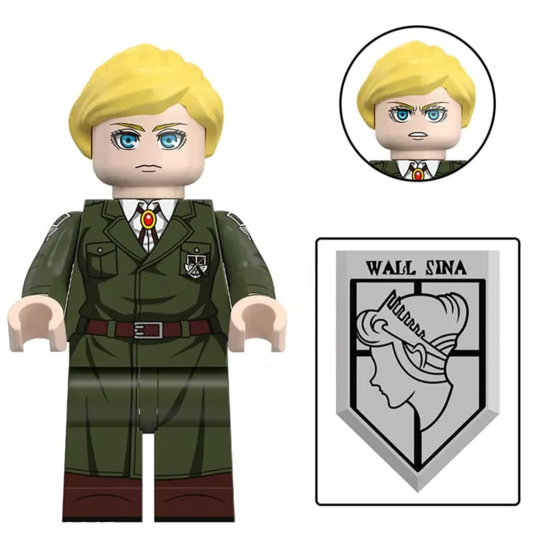 Historia Reiss Attack on Titan Custom Anime Minifigure Minifigure Bricks monstertoys