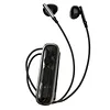 BT 5.4 Lapel-Clip Neckband Earbuds Rechargeable Sound Amplifiers Headphones Lightweigth Hearing Aids Earphones for Sport/Cycling/Travel/Live Streaming/Sleep