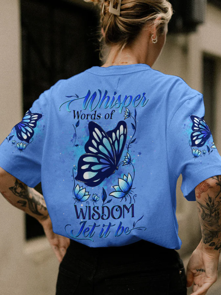 Whisper Words Of Wisdom All Over Print wearshes