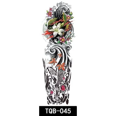 Waterproof Temporary Tattoo for Arms