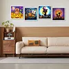 4pcs Diamond Painting -DIY Round Drill Halloween